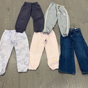 Kids Assorted Color Bottoms Set